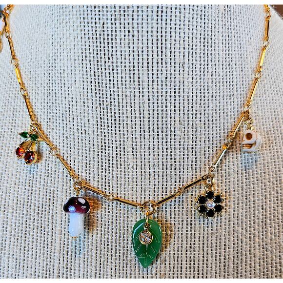 Into The Woods chom necklace.- New handcrafted orig. design - Curiosities by SG - Picture 2 of 6